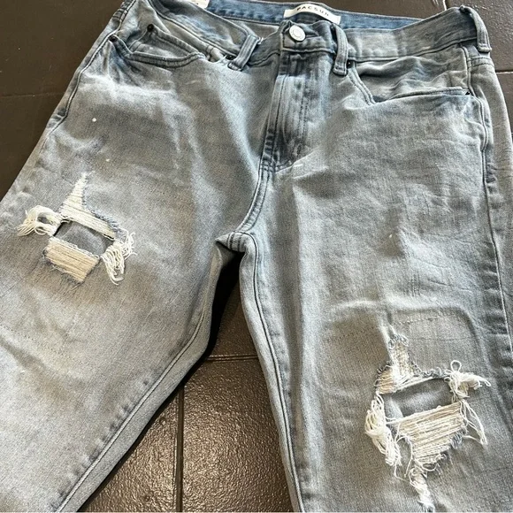 Men's PACSUN Stacked Skinny Distressed Jeans 32/30 - Picture 4 of 11